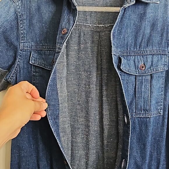AG Adriano Goldschmeid “The Rhoda” Utility Romper XS Jean Short sleeve - Picture 11 of 16